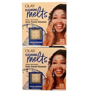 Olay Cleansing Melts Water Activated Daily Facial Cleanser Hyaluronic NIB 2